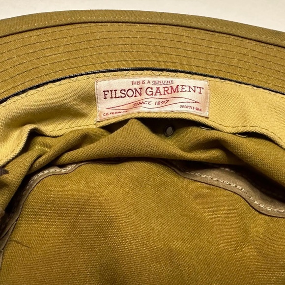 FILSON TIN CLOTH PACKER HAT - Picture 3 of 3